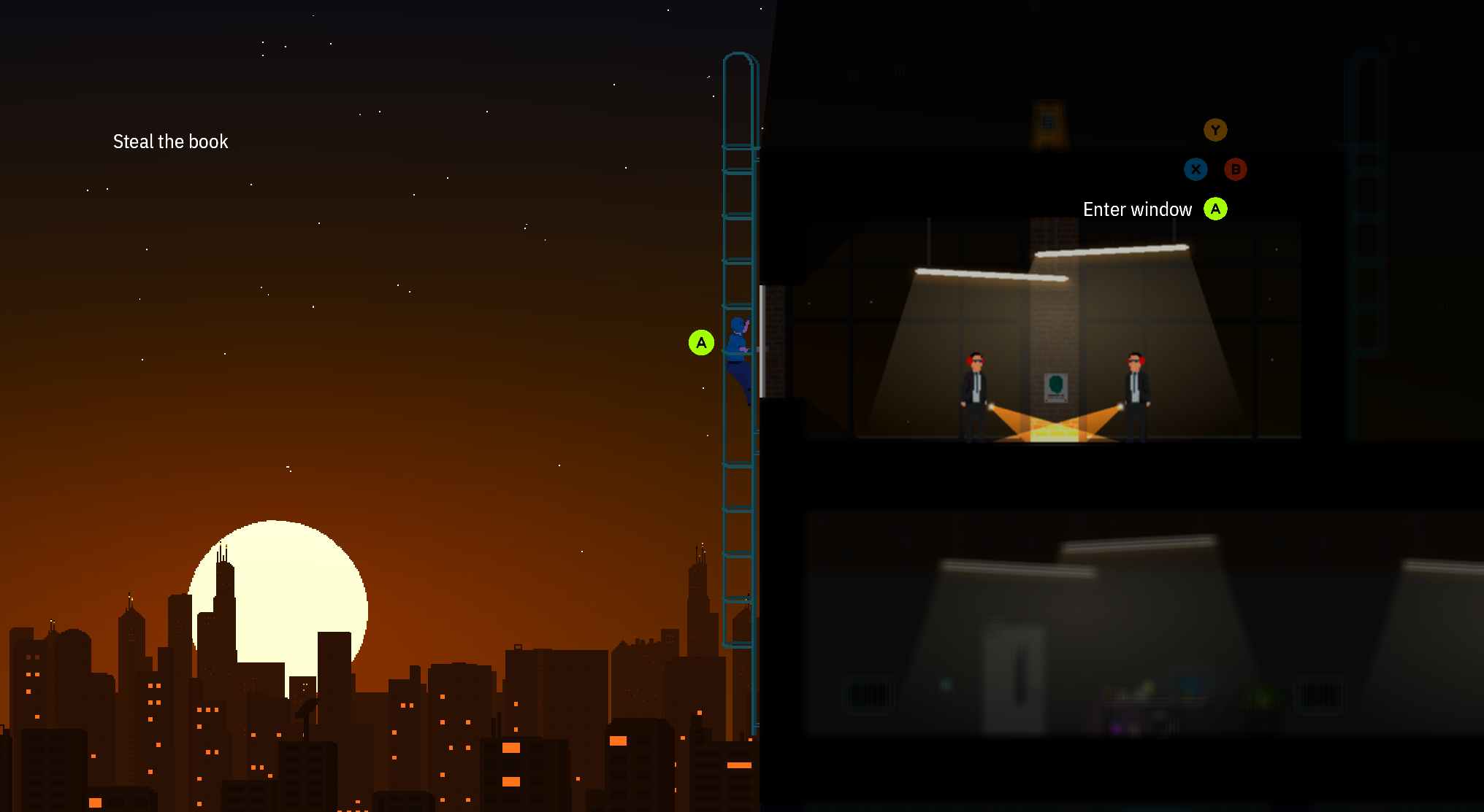 False Alarm - Scaling a building at night to steal a book